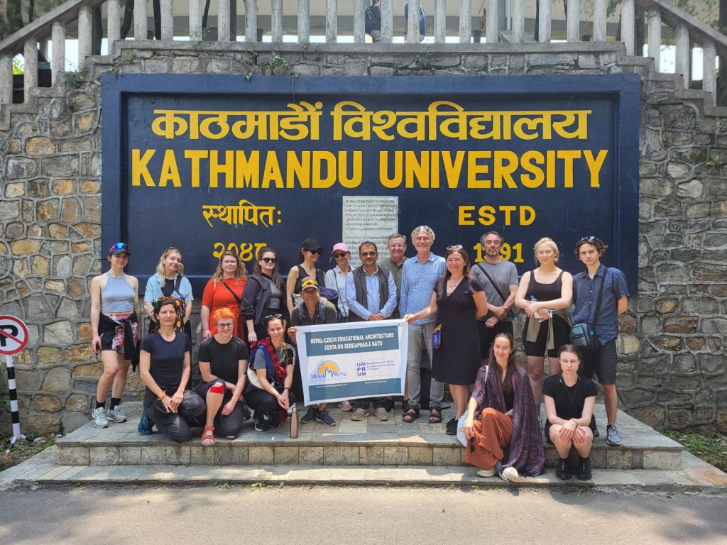 Návštěva Kathmandu University v Nepálu
