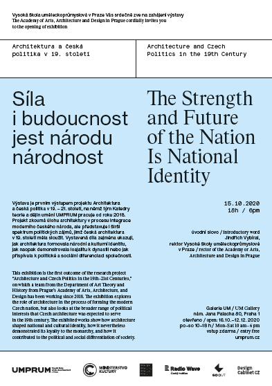 The Strength and Future of the Nation Is National Identity / Architecture and Czech Politics in the 19th Century