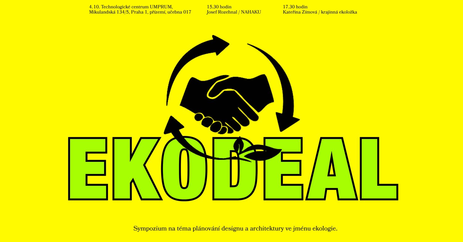 EKODEAL – architektura a design ve jménu ekologie