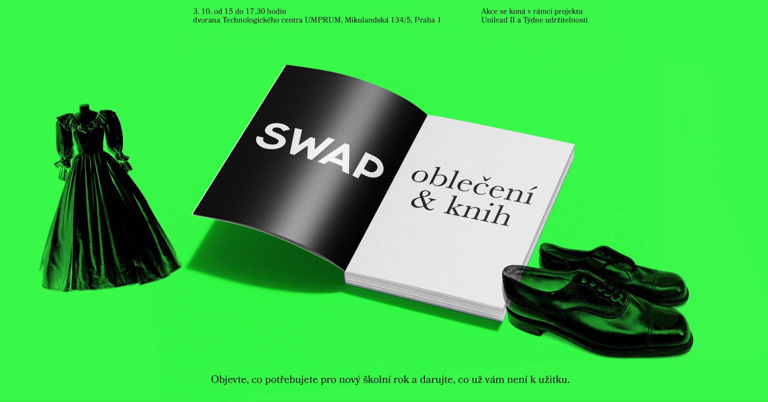 SWAP oblečení a knih v rámci Týdne udržitelnosti