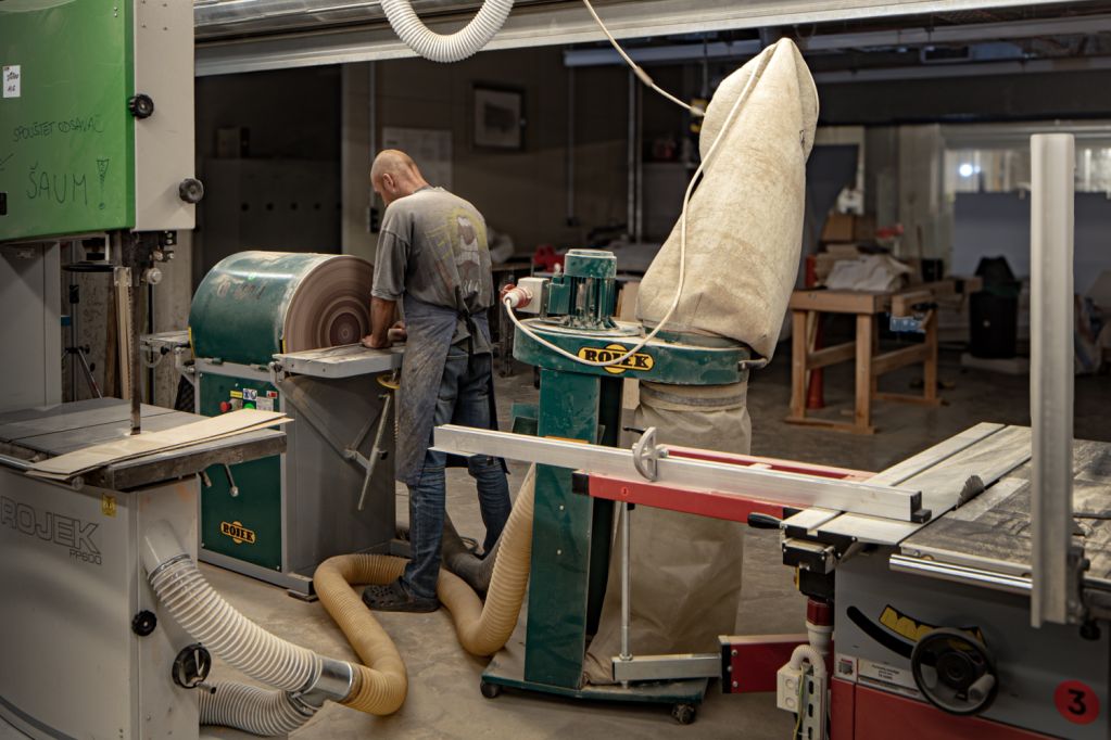 Woodshop, photo: Vojtěch Votýpka