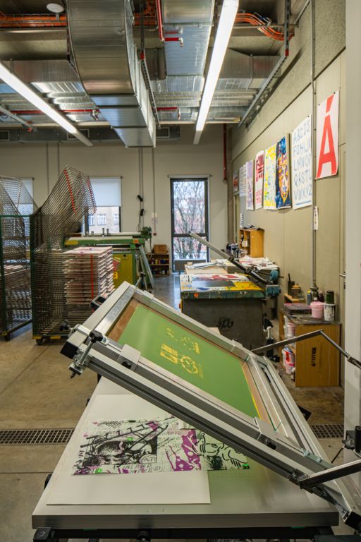 Screen Printing, photo: Vojtěch Votýpka