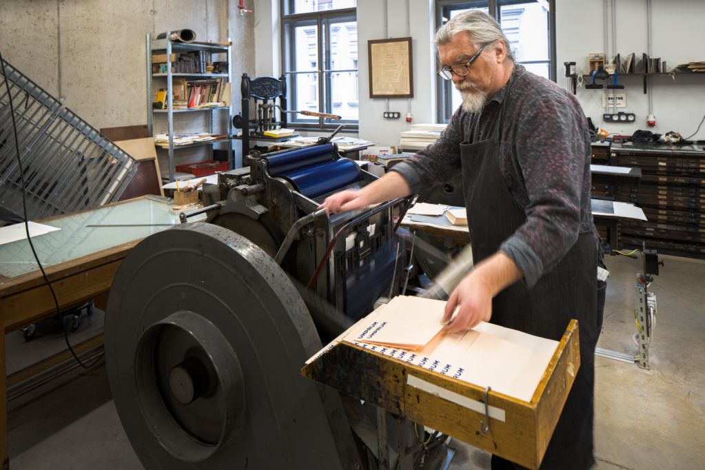 Letterpress, photo: Vojtěch Votýpka