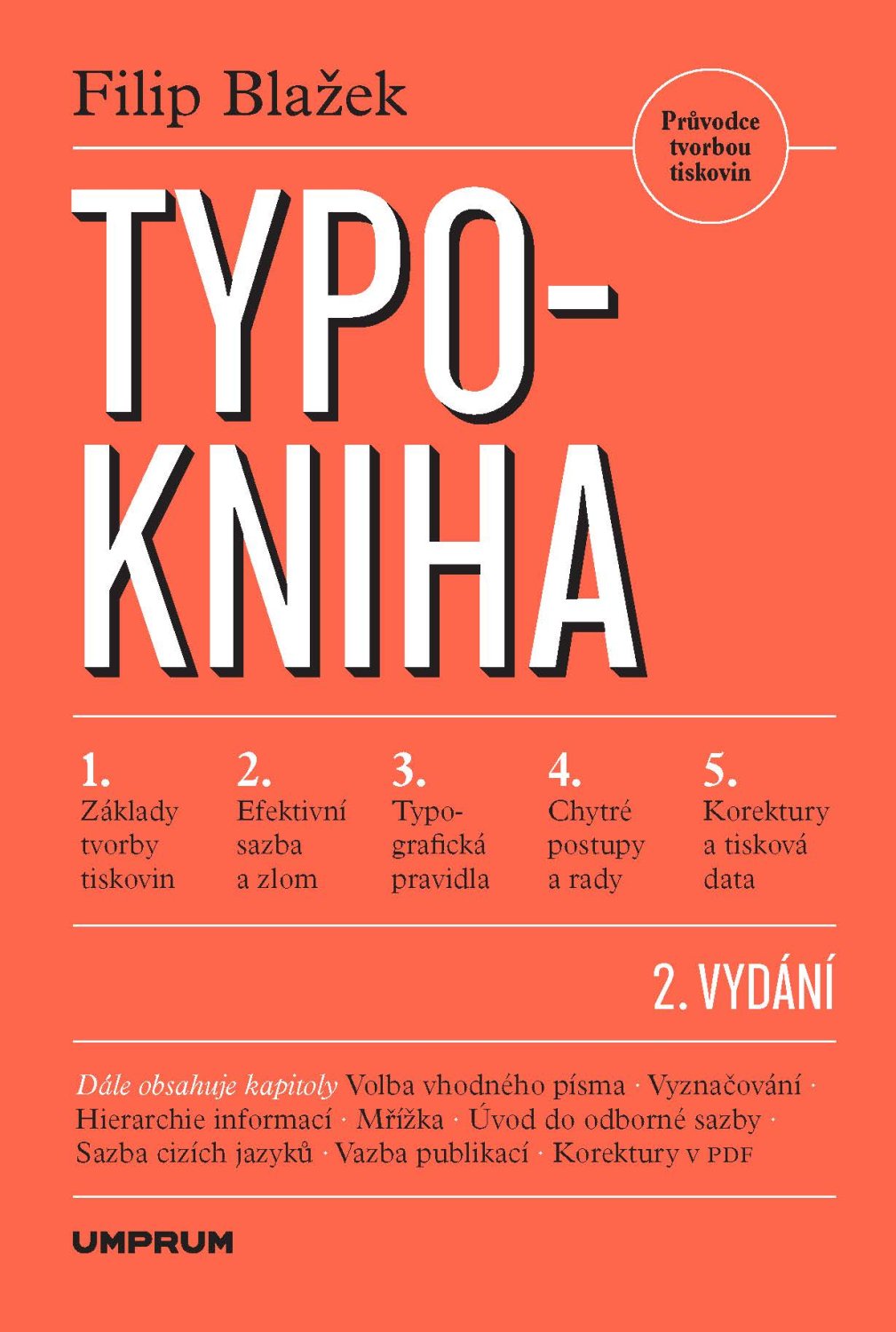 Dotisk 2. vydání bestselleru Typokniha je tady!