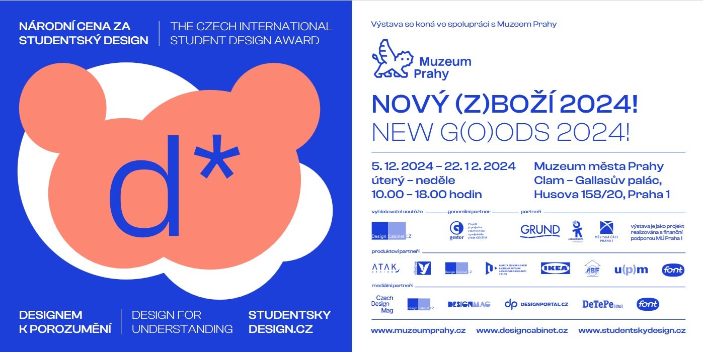 Výstava Nový (z)boží! Národní cena za studentský design 2024