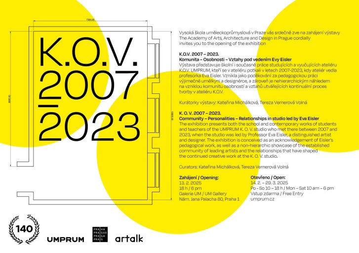 K. O. V. 2007 – 2023. Komunita – Osobnosti – Vztahy pod vedením Evy Eisler