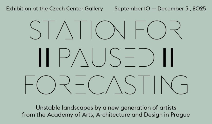 Station for Paused Forecasting
Fresh graduates of the UMPRUM Department of Fine Arts are exhibiting in New York