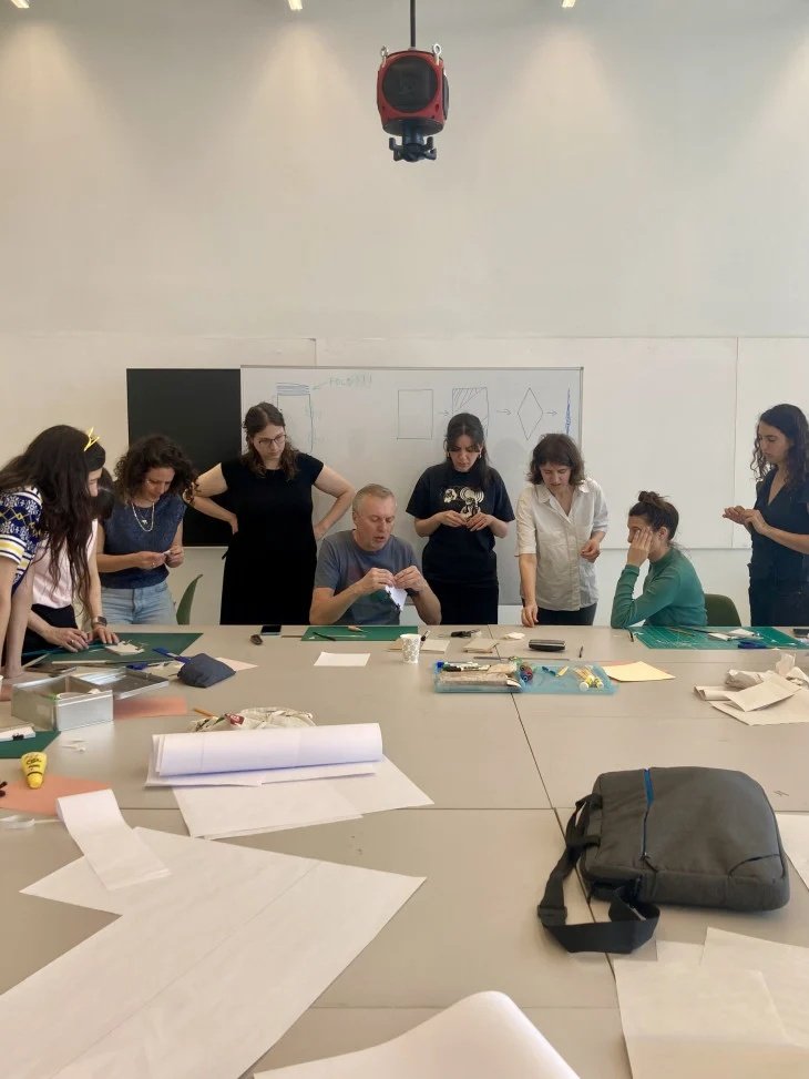 Bezalel Academy and Umprum connected through book binding