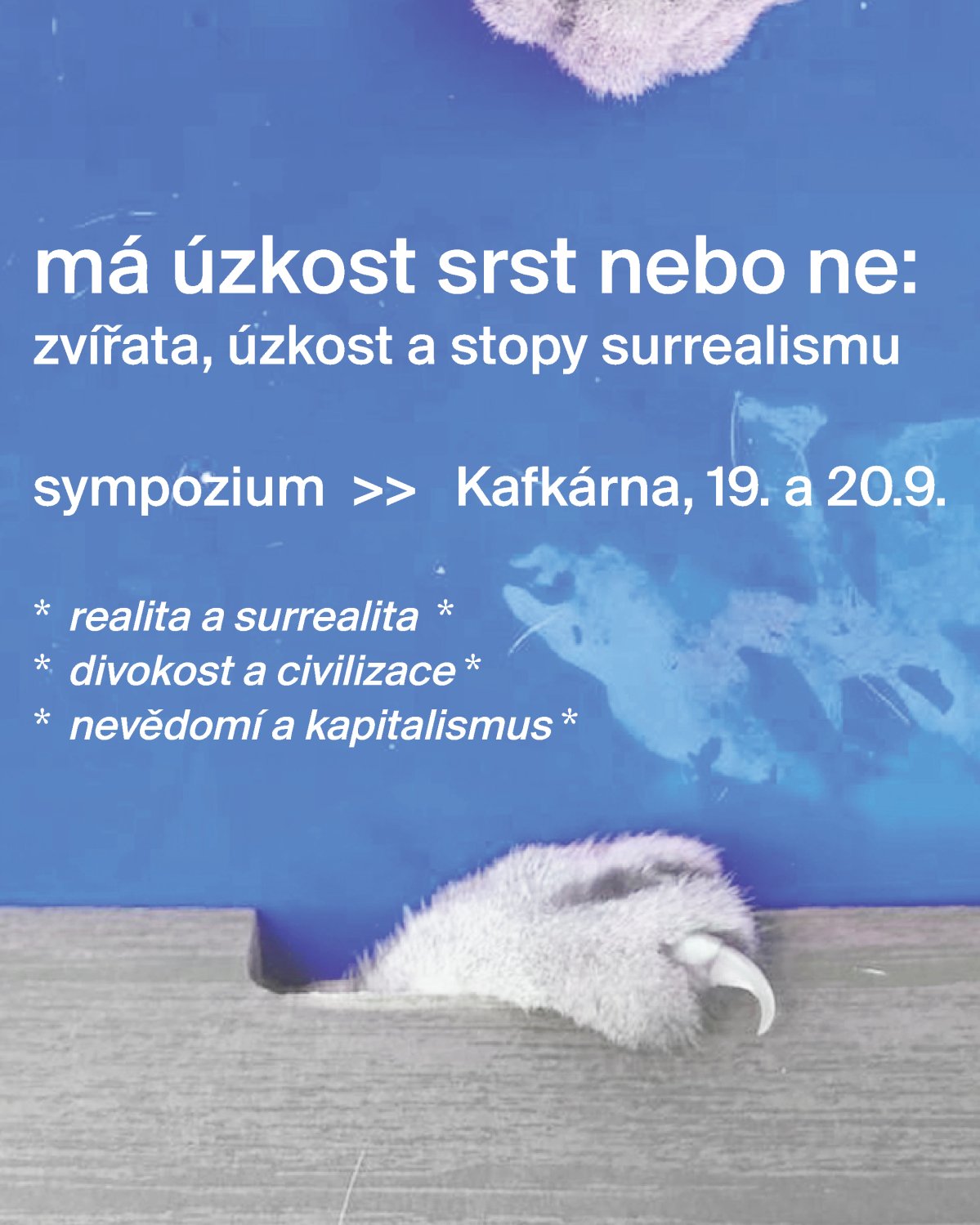 Sympozium ‘má úzkost srst nebo ne’