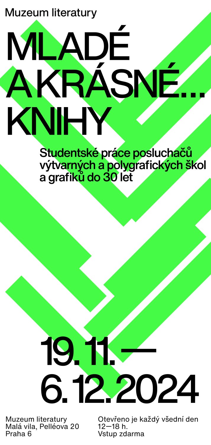 Práce studentů UMPRUM na výstavě Mladé a krásné… knihy