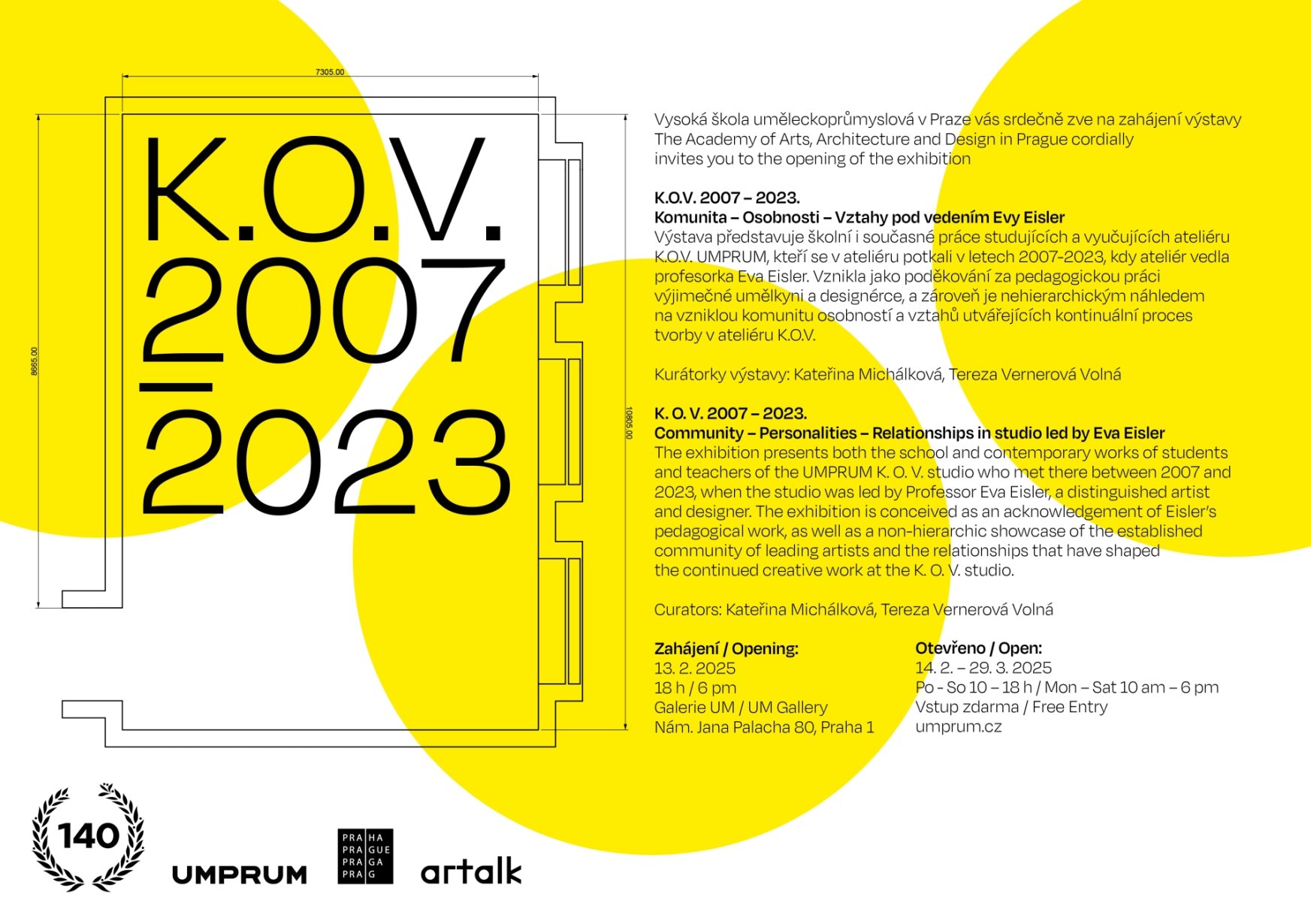 K. O. V. 2007 – 2023. Community – Personalities – Relationships in the studio led by Eva Eisler